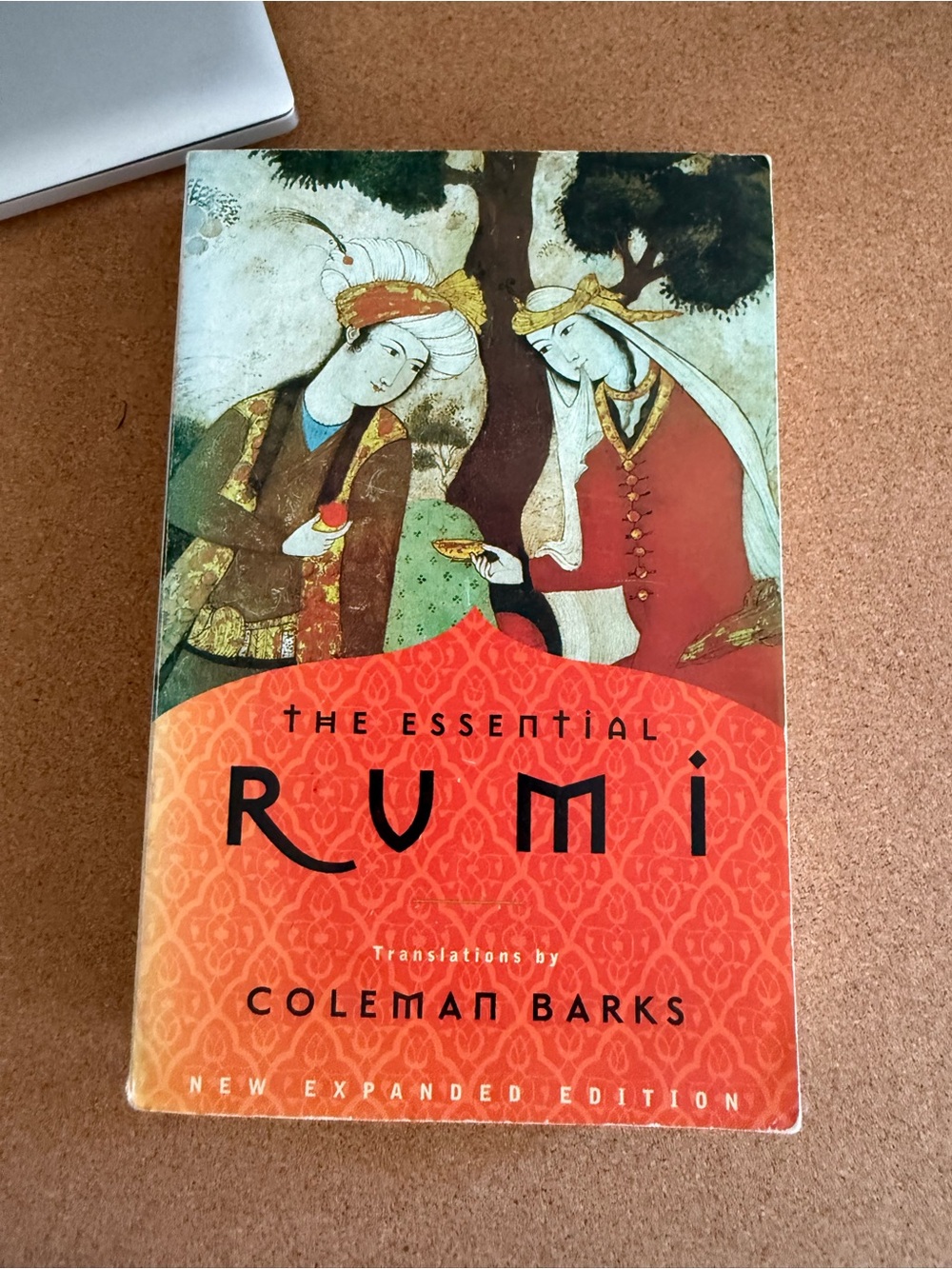 The Essential Rumi by Coleman Barks - Orange Cover